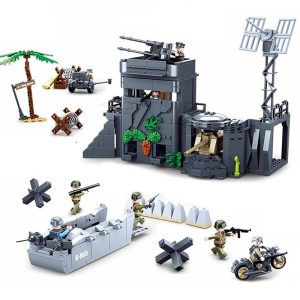 Blocs de construction poste de défense militaire – 765 pièces