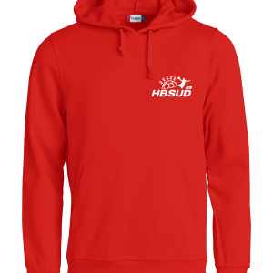 BASIC HOODIE Ad Rouge