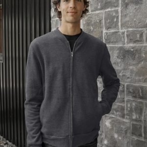 Le veston « bomber » minimaliste