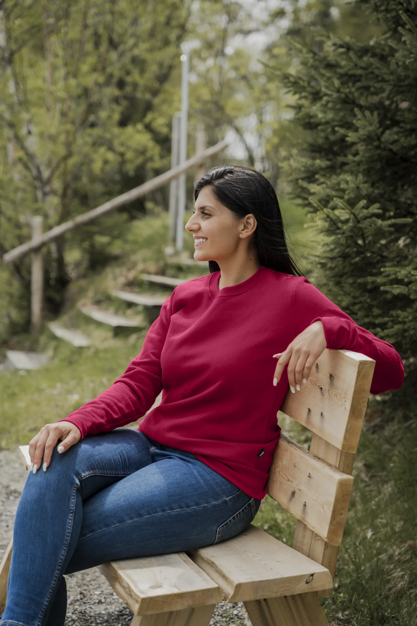 Le molleton col rond L41 – Uni