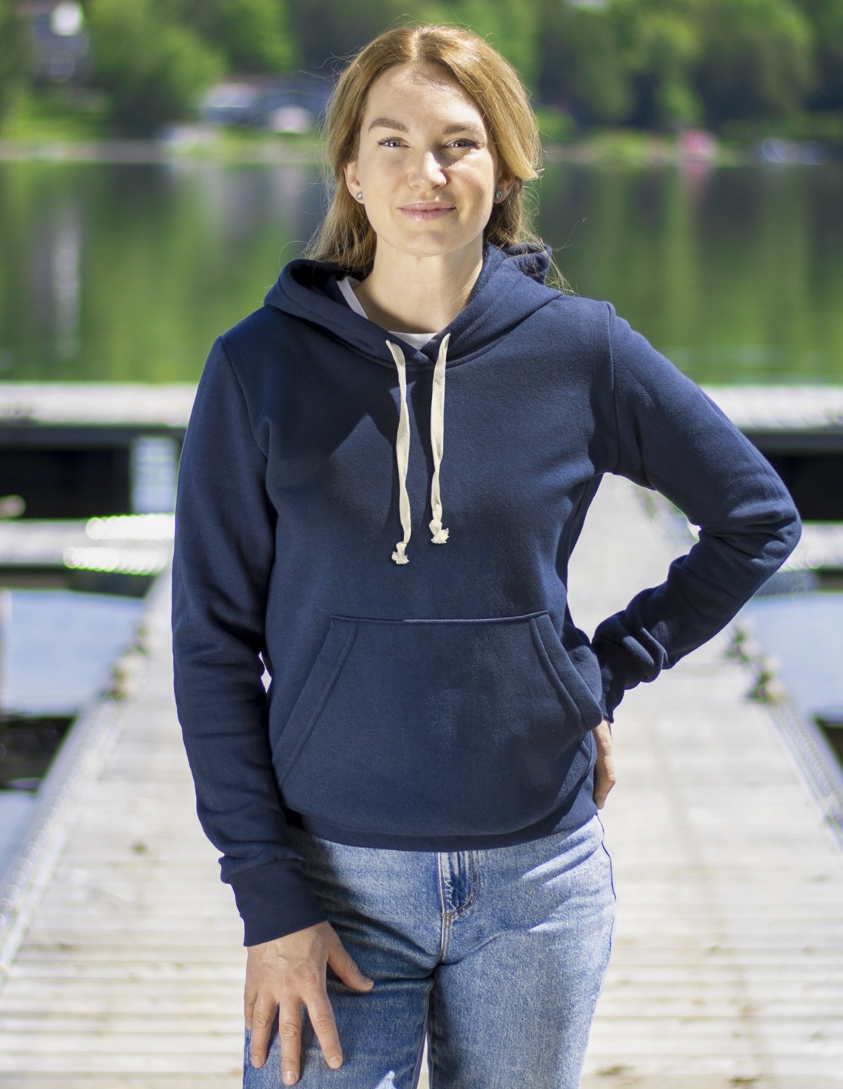 Le molleton à capuchon L42 – Uni