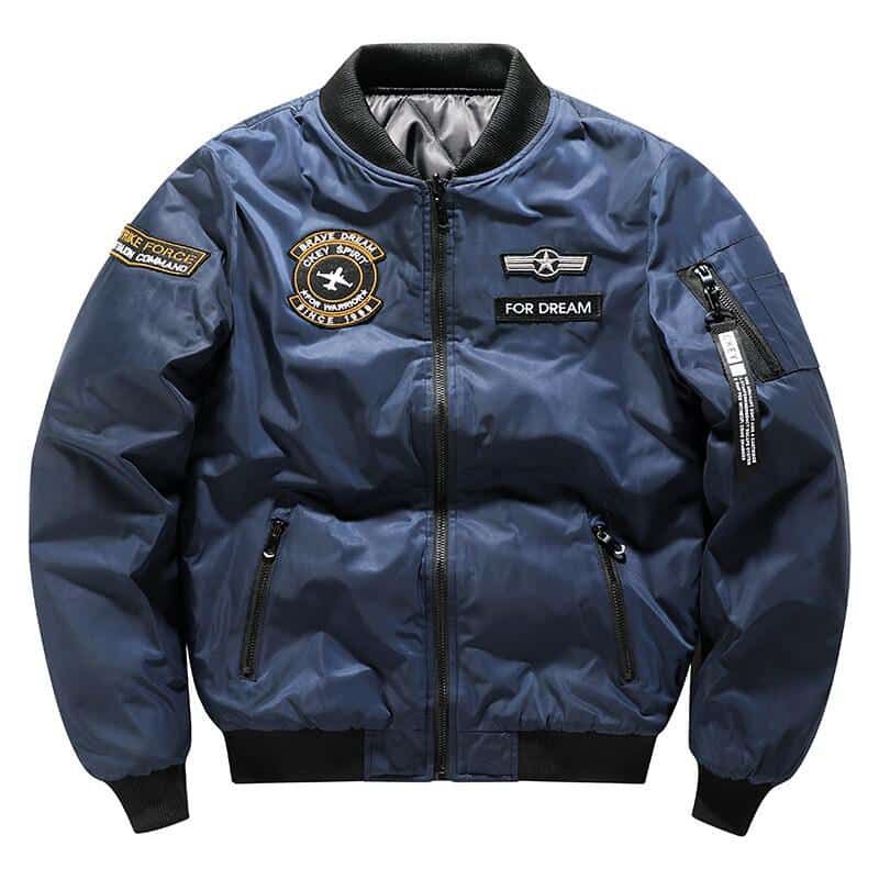 Blouson d’aviation militaire pour homme – Image 4
