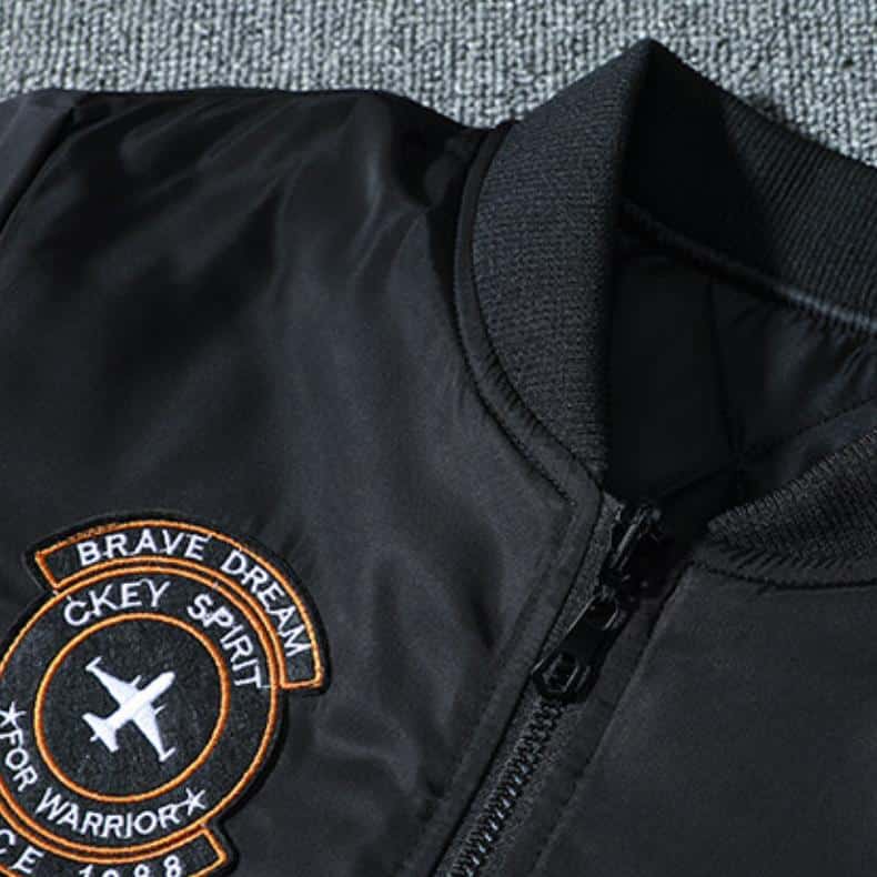 Blouson d’aviation militaire pour homme – Image 7