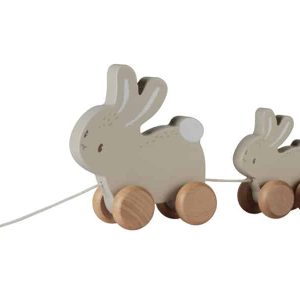 Jouet à tirer Lapin FSC – Baby Bunny