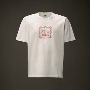 Tee-shirt en Jersey Mercerisé Blanc CP METROPOLIS SERIES