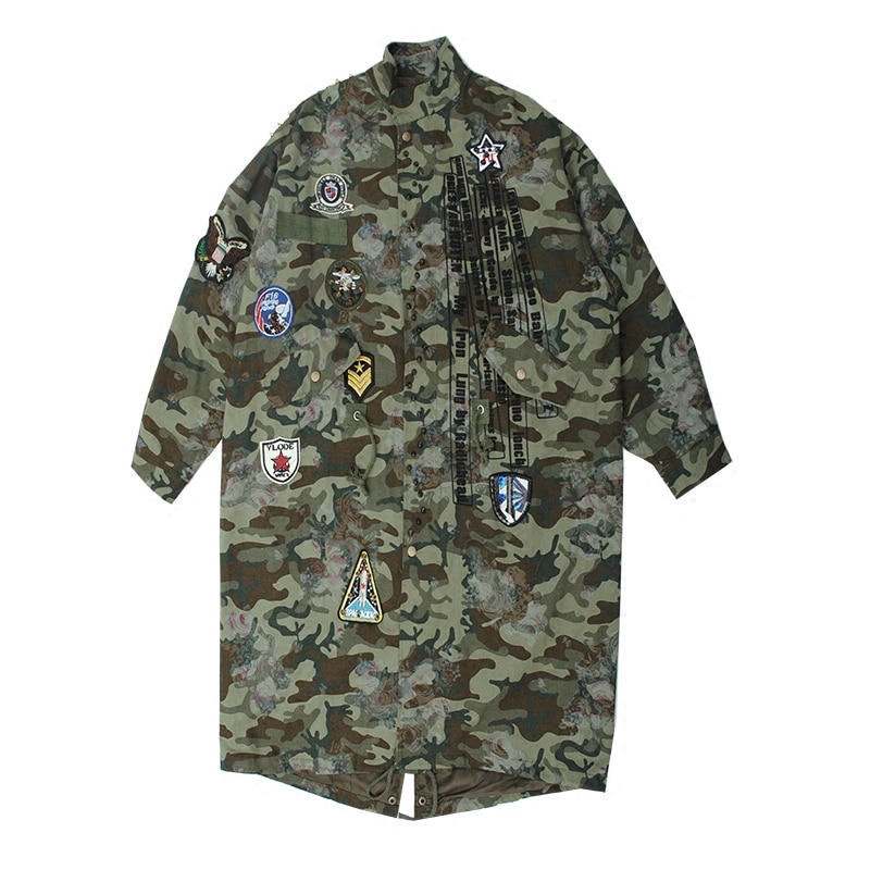 Manteau militaire over size pour femme – Image 5