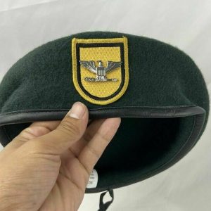 Béret militaire en laine de colonel