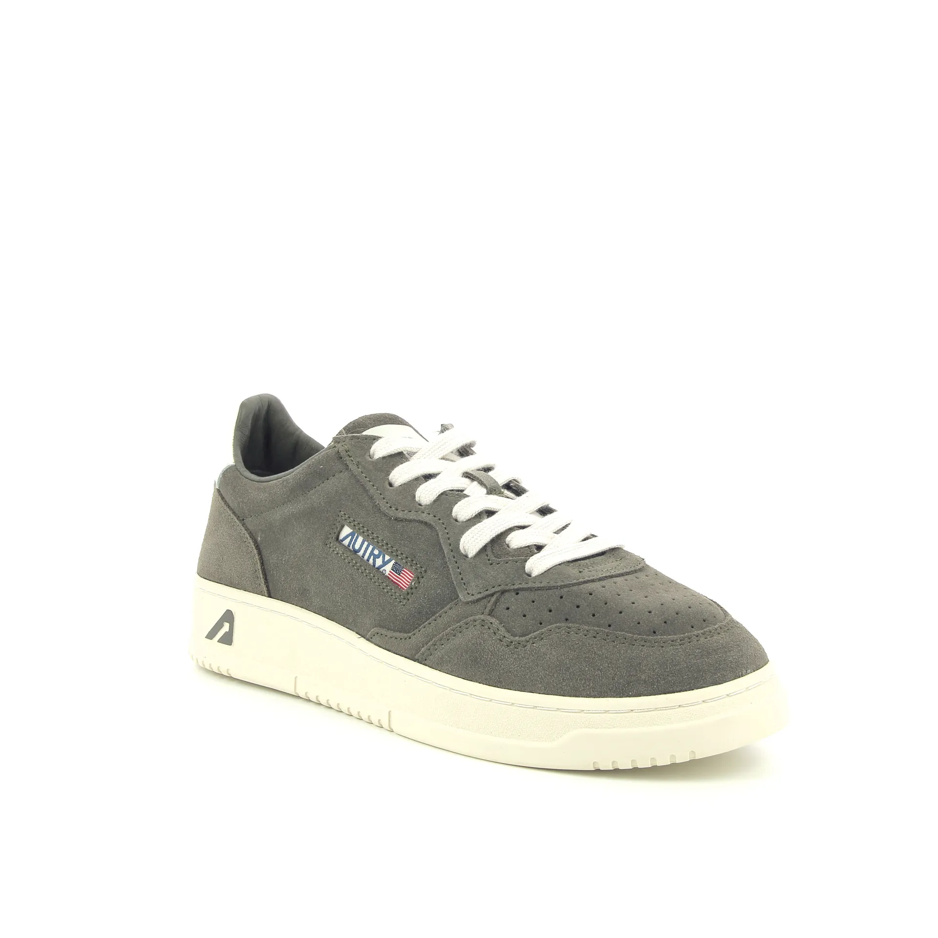 BASKETS MEDALIST LOW UNI EN DAIM KAKI AUTRY – Image 3