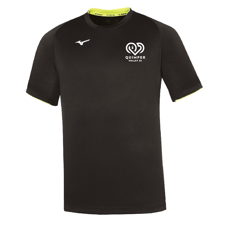 CORE SLEEVE TEESHIRT ENFANT MIZUNO NOIR