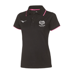 POLO MIZUNO SPORT FEMME NOIR