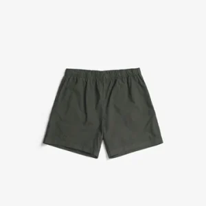Short en coton Tencel black olive NORSE PROJECTS