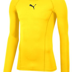 teamLIGA Baselayer Tee LS Ad Jaune