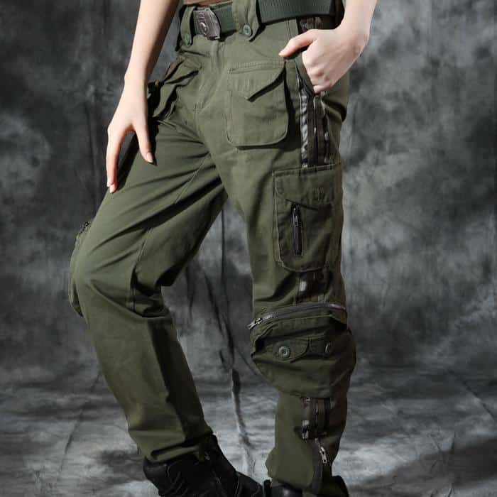 Treillis militaire femme tissu en coton pur – Image 9