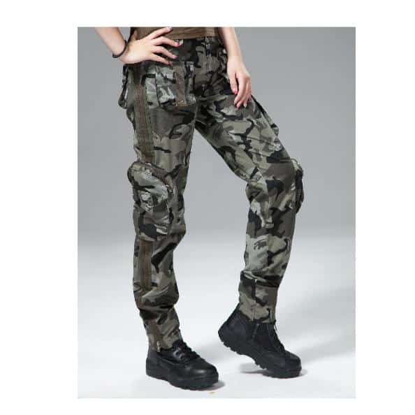 Treillis militaire femme tissu en coton pur – Image 5