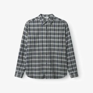 Chemise à Carreaux Bleus GABBA