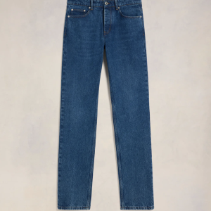 Jeans bleu coupe classique AMI PARIS