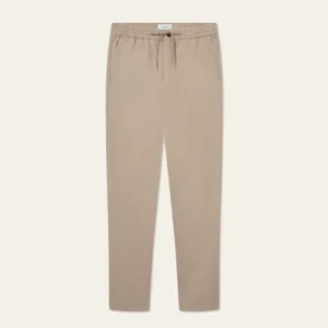Pantalon Texturé Marron Clair LES DEUX