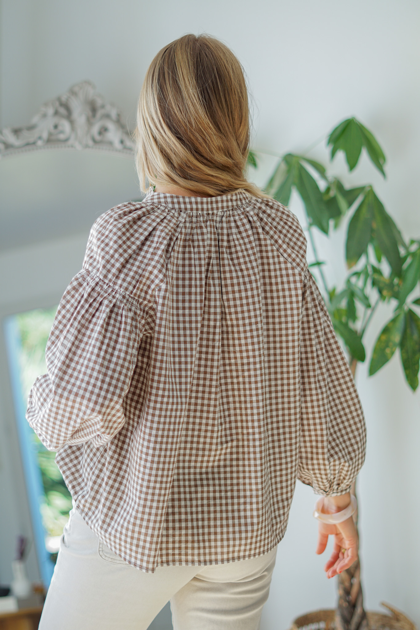 Blouse Carry – marron – Image 8