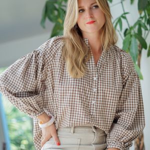 Blouse Carry – marron