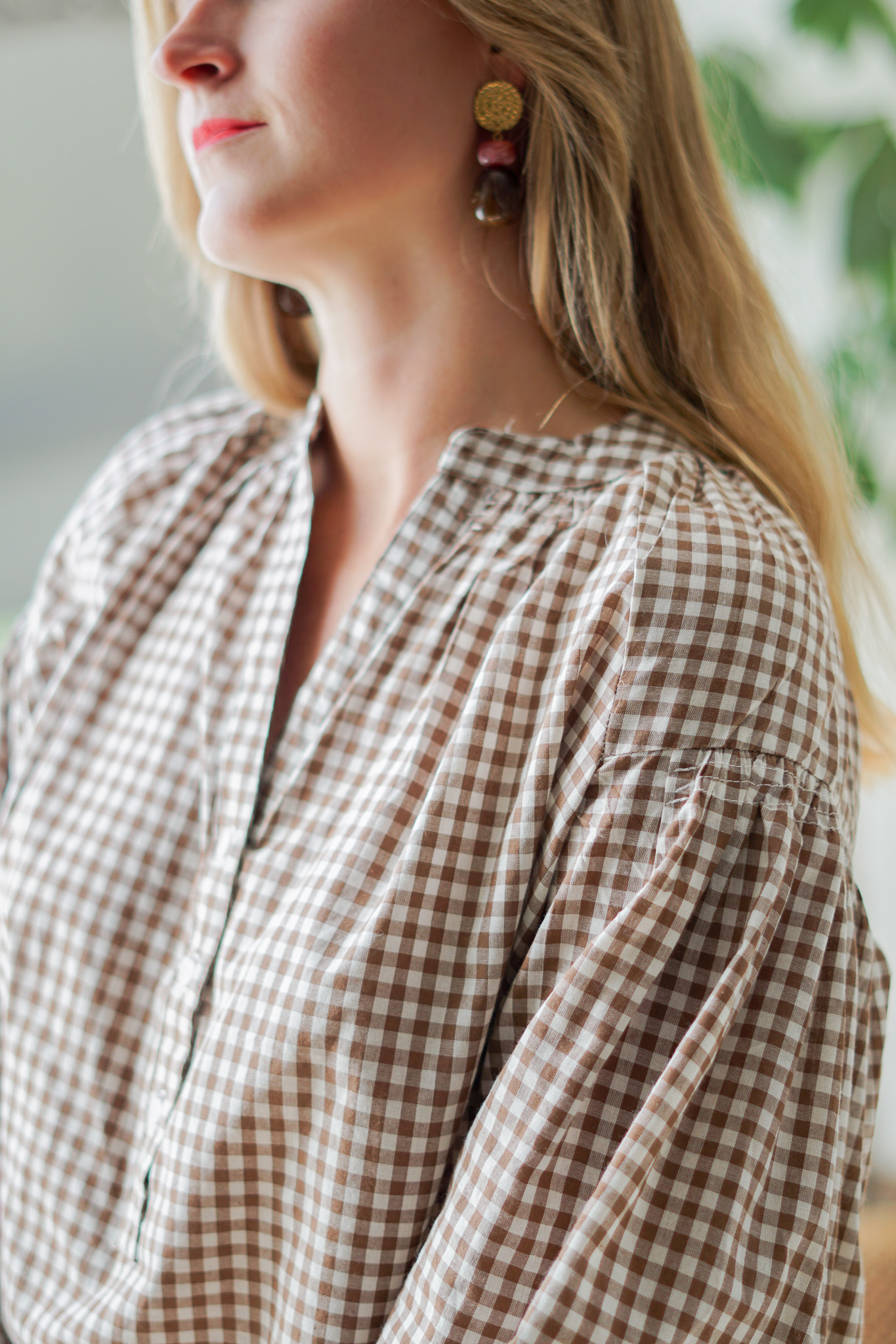 Blouse Carry – marron – Image 4