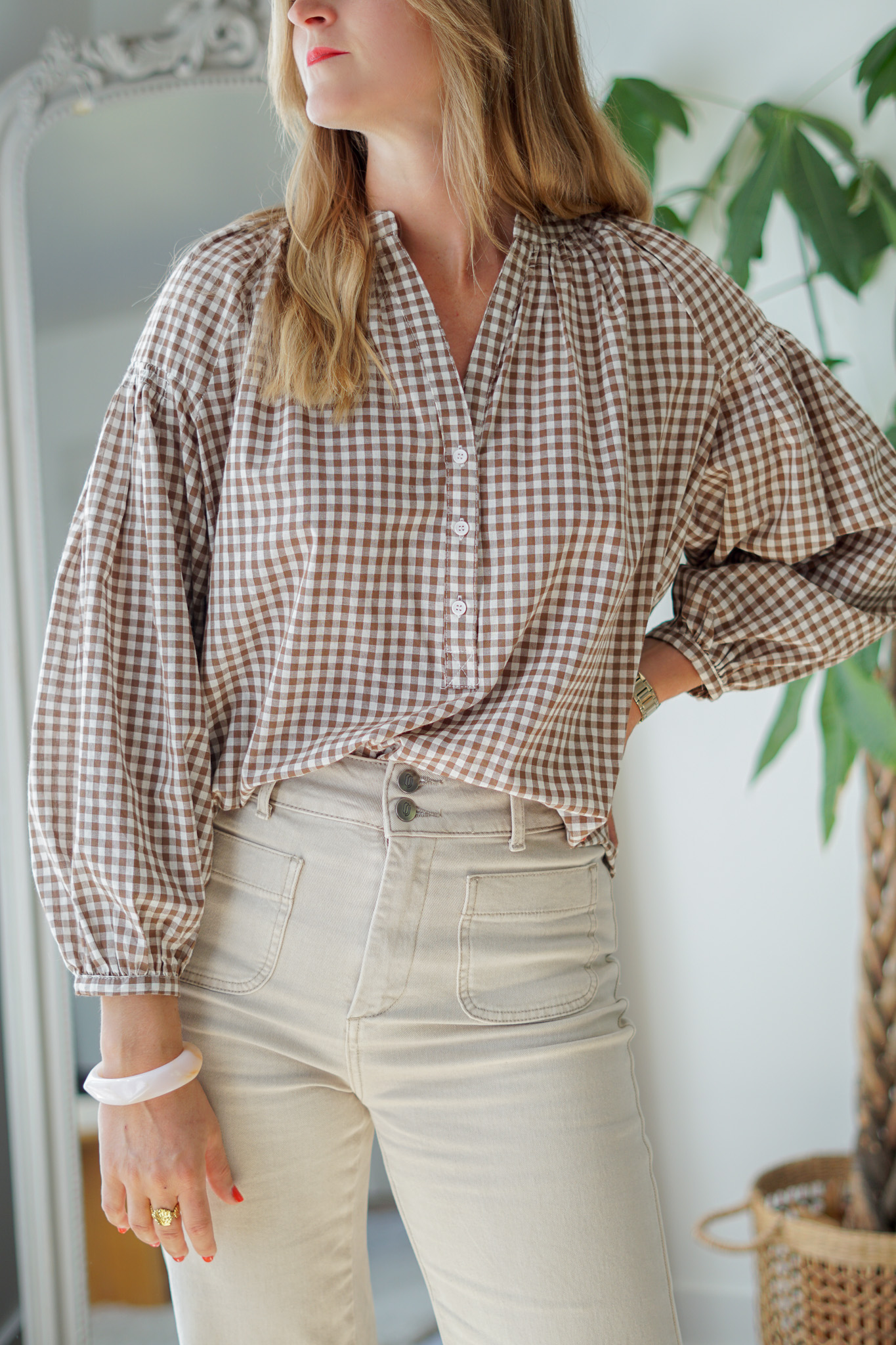 Blouse Carry – marron – Image 5