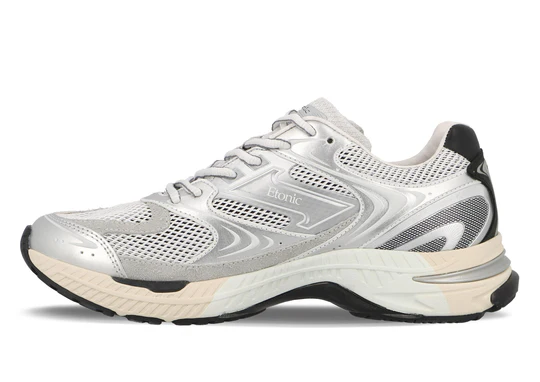 Baskets Evolution Saturn Argent et Noir ETONIC – Image 3