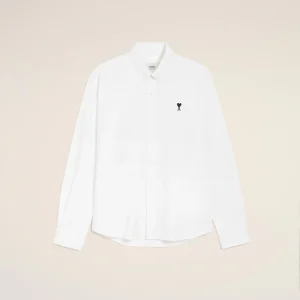 Chemise Blanche Col boutonné AMI PARIS