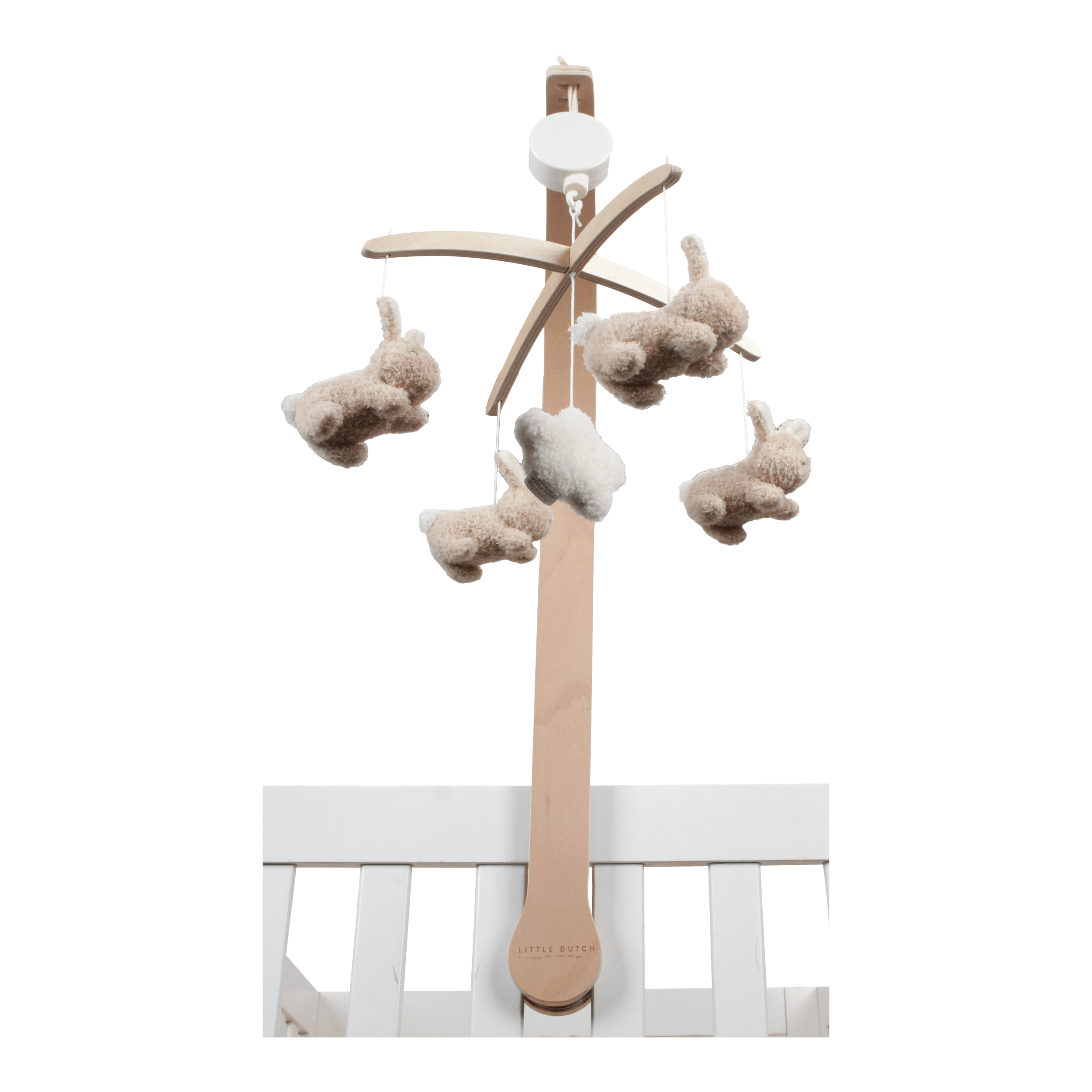 Mobile musical en bois Baby Bunny – Image 3