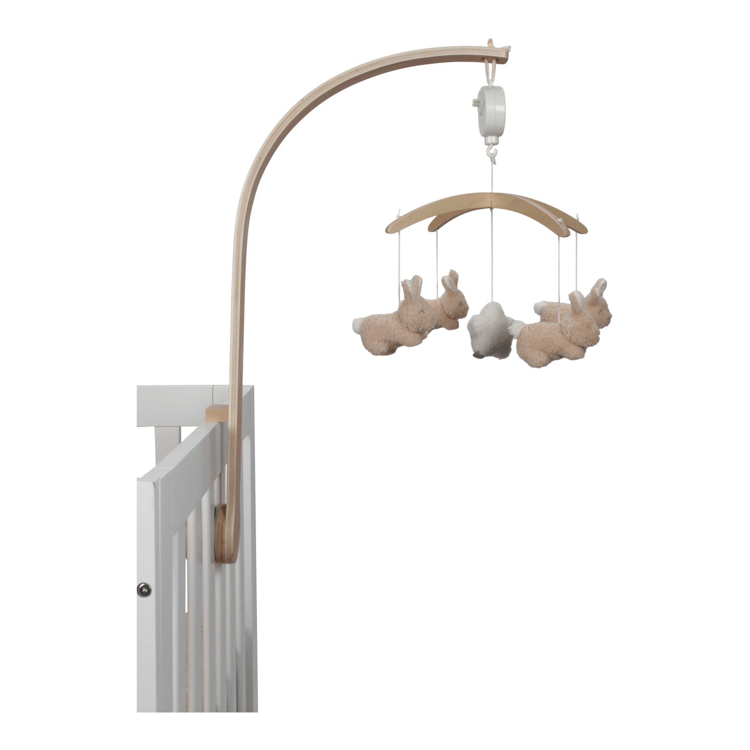 Mobile musical en bois Baby Bunny – Image 4