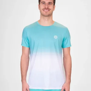 Tee-Shirt Crew Gradiant Tee Men Aqua
