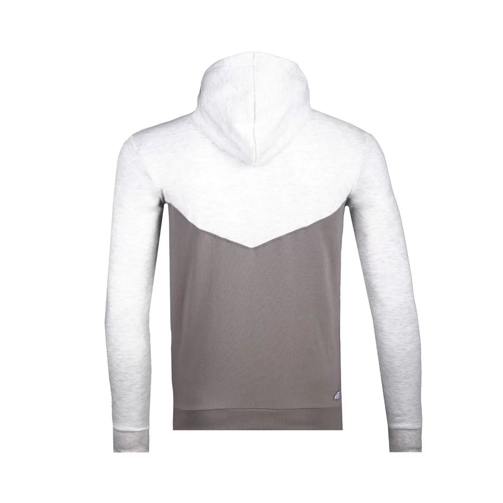 Sweat à capuche Lunis Lifestyle Blanc Gris – Image 2