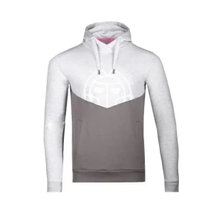 Sweat à capuche Lunis Lifestyle Blanc Gris