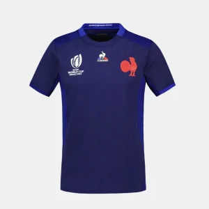Maillot FFR Replica RWC Homme Bleu