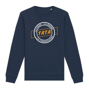 Sweat-shirt unisexe – Bio 280g/m² – Tata la femme la légende la carnavaleuse