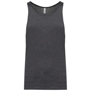 Débardeur triblend homme Dark Grey Heather