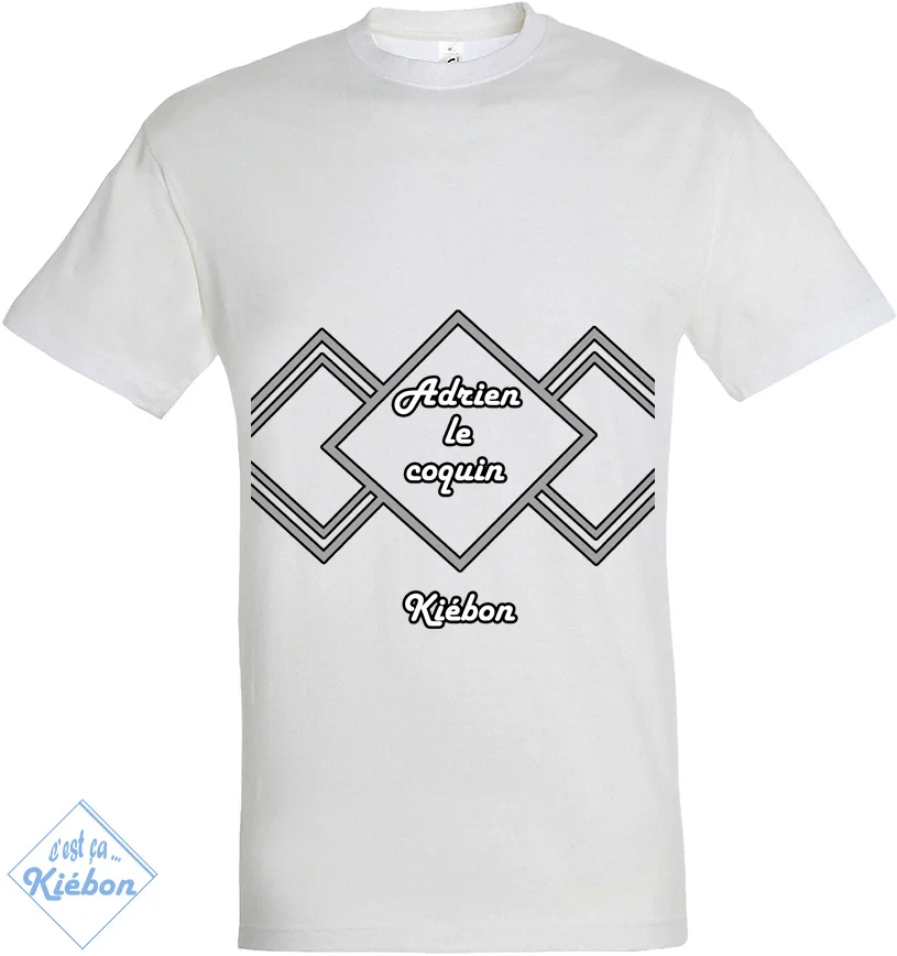 T-shirt Adrien le coquin