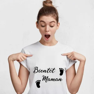 T-shirt Bientôt Maman