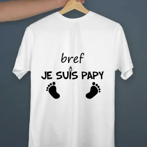 T-shirt Bref Je suis Papy