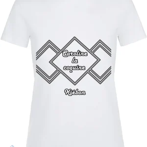 T-shirt Caroline la coquine
