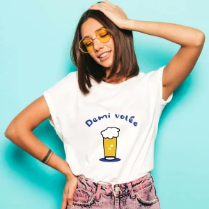 T-shirt Femme Demi volée Tennis