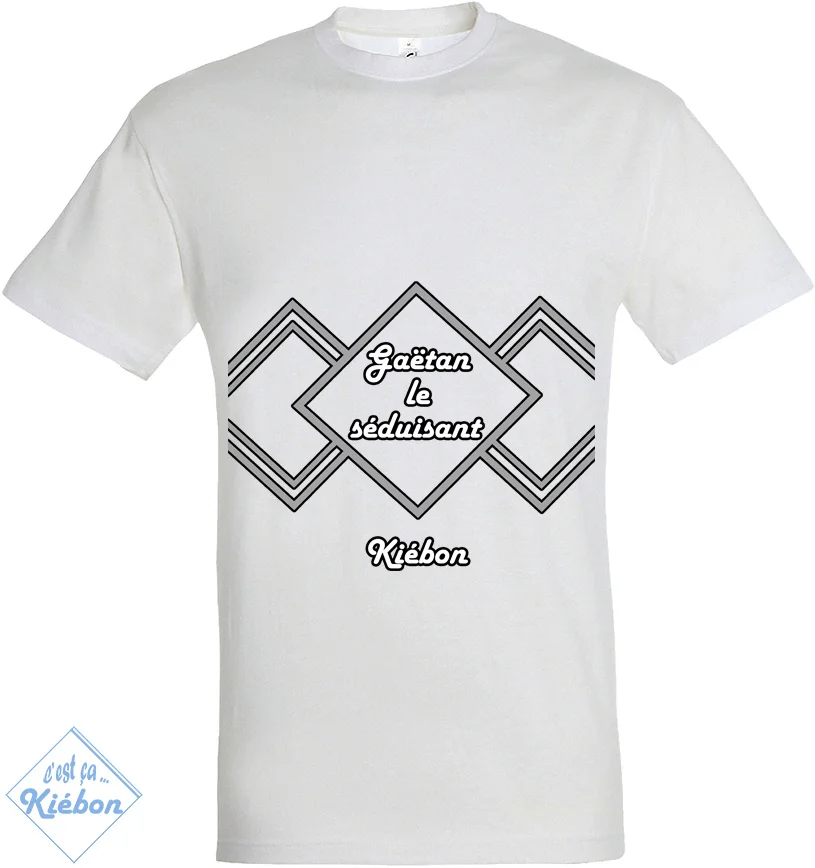 T-shirt Gaëtan le séduisant