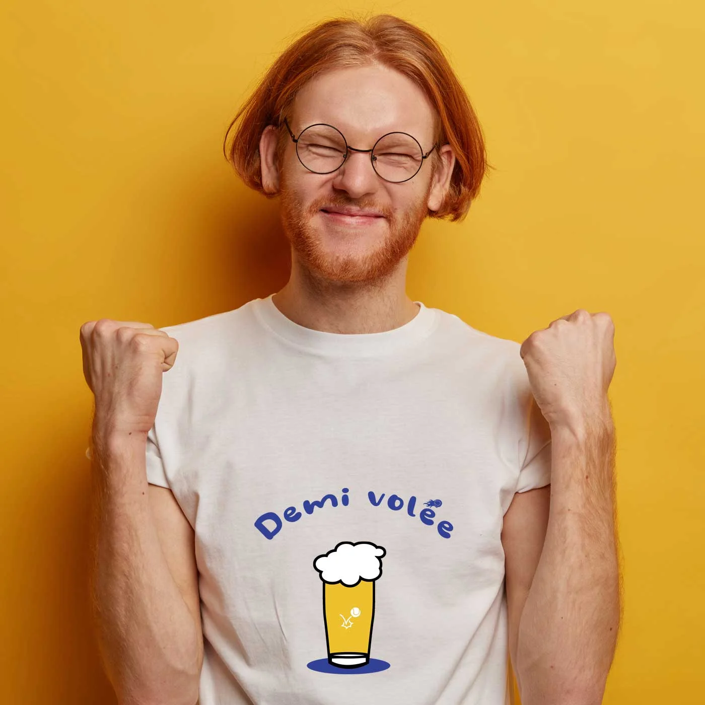 T-shirt-Homme Demi Volée Tennis