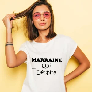 T-shirt Marraine qui déchire