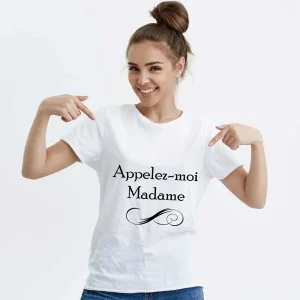 T-shirt Appelez-moi Madame (EVJF)