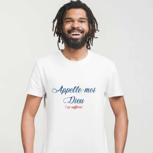 T-shirt Appelle-moi Dieu ça suffira
