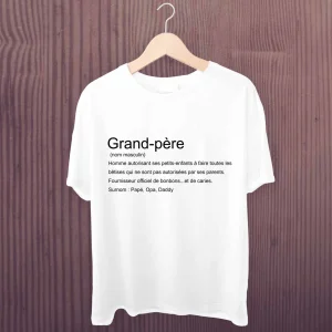 T-shirt Définition Grand Père