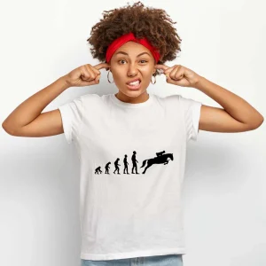 T-shirt Évolution Cavalière