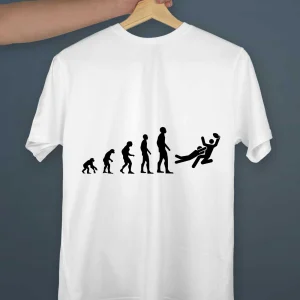 T-shirt Évolution Rugbyman