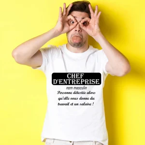 T-shirt Homme Chef d’entreprise