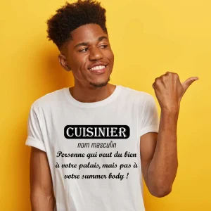 T-shirt Homme Cuisinier
